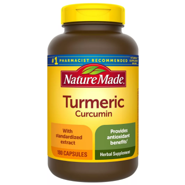 NATURE MADE Supplements & Health - Turmeric Curcumin 500mg, 180 Capsules
