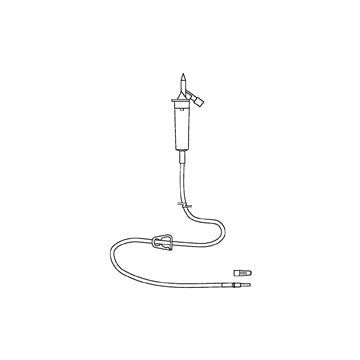 Standardbore Fluid Transfer Set with Standardbore Tubing 24" L by Vygon USA