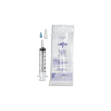 Feeding and Irrigation Kit with Flat-top 60cc Piston Syringe with Luer Tip Adapter