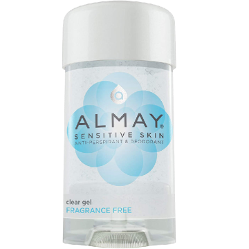 Almay Clear Gel Anti-Perspirant & Deodorant Fragrance Free 2.25 oz