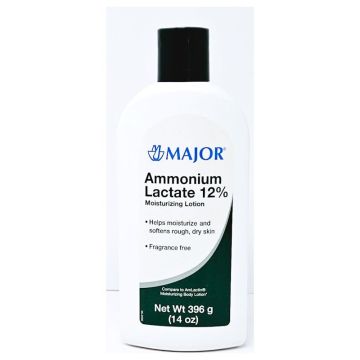 Ammonium Lactate Moisturizing Lotion, 14 oz by Major