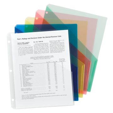 Poly Slash-style File Jackets