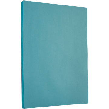 8 1/2 x 11 Cardstock - Pool Blue 65lb