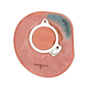 Assura® Two-Piece Closed Pouch with Integrated Filter 2" Flange Opaque - Box of 30