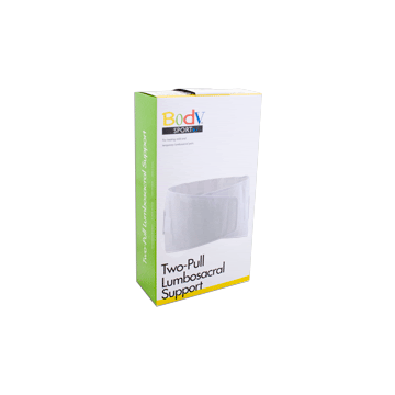 Premium 2 Pull Lumbosacral Support - 1/8" by Body Sport - Each,Size (waist measurement): 2X-Large (fits up to 64 inch)