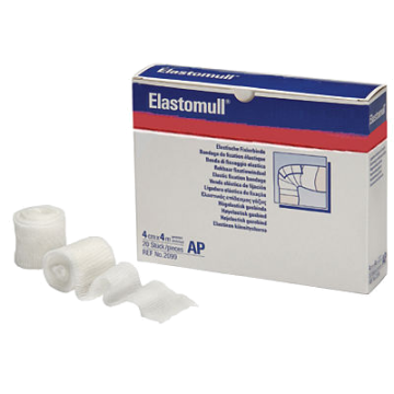Elastomull Stretch Gauze Bandages by BSN Medical Inc - Package - 1 Inch x 4.1 yds. / 24 / Bag