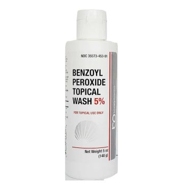 Benzoyl Peroxide 5% Topical Wash 5 oz