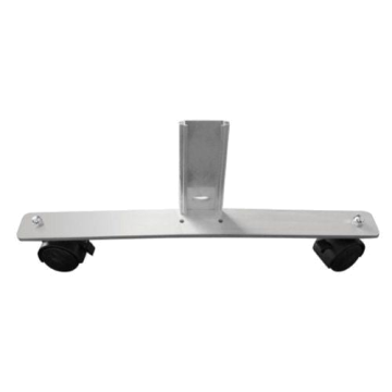 Best-Rite Standard Modular Panel Connector - T-Base Foot with Caster