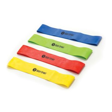 Body Sport Loop Exercise Bands by BodyMed - Blue - Light