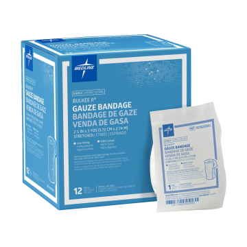 Bulkee II Sterile Cotton Gauze Bandages