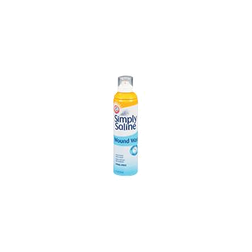 Simply Saline Sterile Wound Wash by Church & Dwight - Singles, 3 Oz, 99 cc