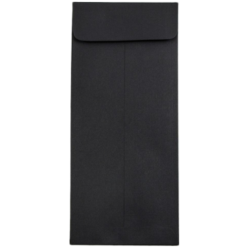 #10 Policy Envelopes (4 1/8 x 9 1/2) - Black Linen 32lb
