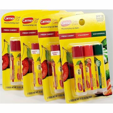 Carmex Daily Care (Lip Balm) 0.15 oz Each (12 pack)