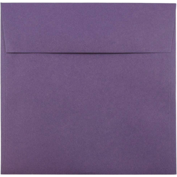 7 1/2 x 7 1/2 Square Envelopes - Dark Purple 28lb