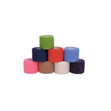 Cohesive Flexible Bandage - Case - Case of 30, 1 inch, Color Pack