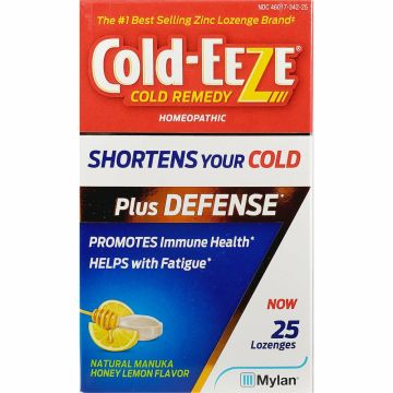 Cold-Eeze plus Defense (Honey Lemon Flavor) 25 Lozenges
