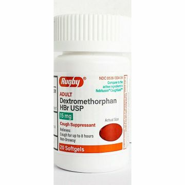 Robafen Cough Suppressant 15 mg (1, 3 or 6 Pack) by Rugby - 1 Pack