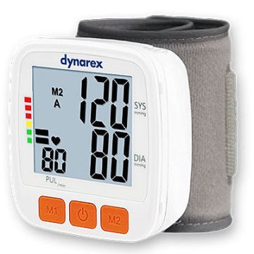 Digital Wrist Blood Pressure Monitor with Large LCD display