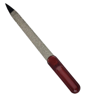 Sapphire Metal Nail File Manicure Pedicure Finger & Toe Nail Care, Double Sided