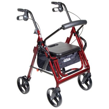 Drive Medical™ Duet Four-Wheel Rollator