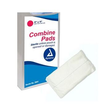 Dynarex Non-Adherent Combine Pad 5" x 9"