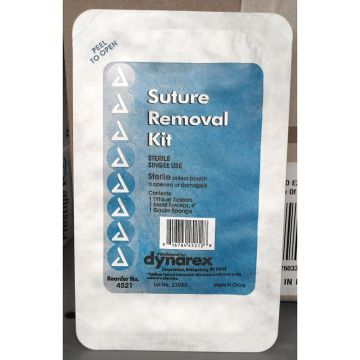 Suture Removal Kit by Dynarex