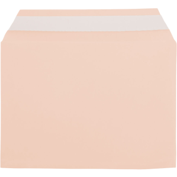 5 1/16 x 7 3/16 Cello Envelopes with Peel & Seal - Peach 1.6mil