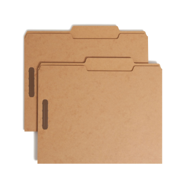 Standard Fastener File Folders - Kraft / Letter / 50