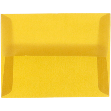 A2 Invitation Envelopes (4 3/8 x 5 3/4) - Gold Translucent 30lb