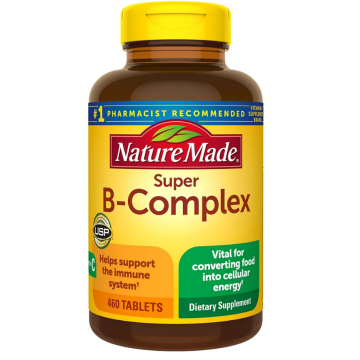 NATURE MADE Supplements & Health - Super B Complex, 460 Tablets