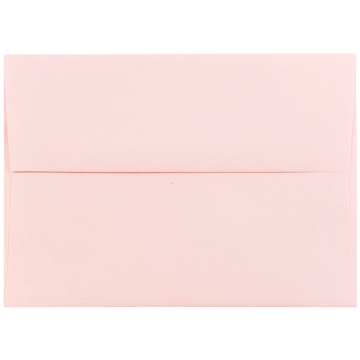 A6 Invitation Envelopes (4 3/4 x 6 1/2) - Baby Candy Pink 32lb