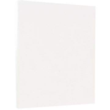 8 1/2 x 11 Cardstock - White 65lb