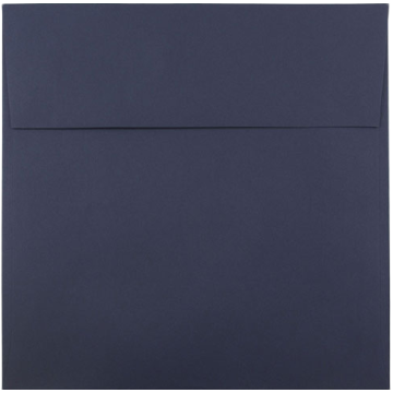 6 x 6 Square Envelopes - Navy Blue 32lb