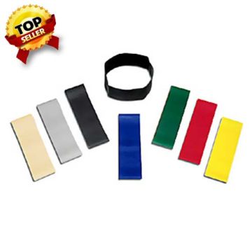 Fabrication Enterprises Exercise Loops - 10' - Singles - Yellow / Extra light