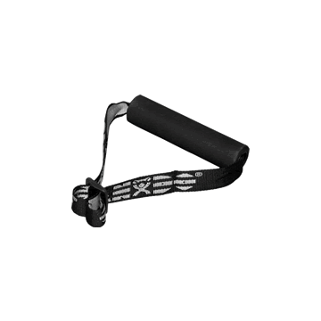 CanDo Handle with Adjustable Webbing for Exercise Bands & Tubing by Fabrication Enterprises
