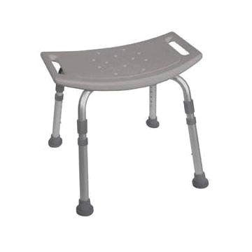Drive Medical Deluxe K.D. Aluminum Bath Bench - With Back