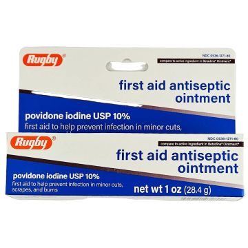 First Aid Antiseptic Ointment 1 oz by Rugby (1 or 3 Pack) - 3 Pack