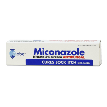 Miconazole Nitrate 2%, 1 oz each (1 or 3 Pack) by Globe - 3 Pack