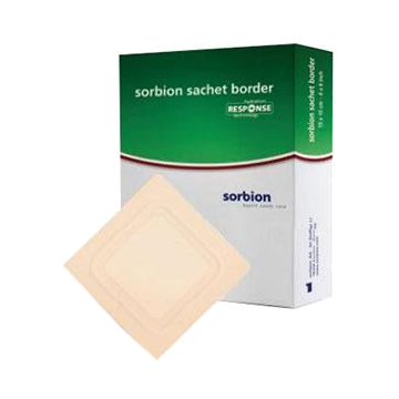 Sorbion Sachet Border Primary Dressing by Alliqua Biomedical - 10 Inch x 6 Inch