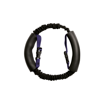 Harkin Technologies Deluxe Padded Loops, 28 inch Long Ankles With Clips - Each, Very Light Purple
