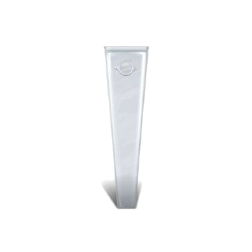 Visi-Flow Not Coded Ostomy Irrigation Sleeve by Convatec - Box of 5, 1-1/2 Inch Flange 30 Inch Length