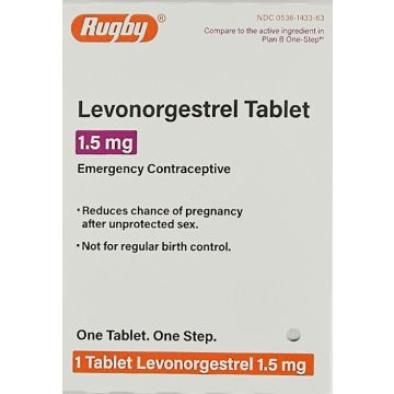 Levonorgestrel 1.5 mg 1 tablet by Rugby