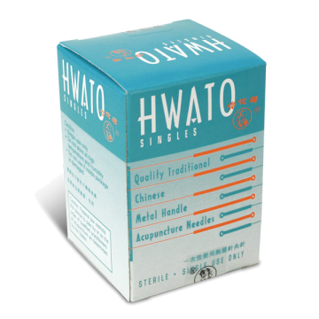 Hwa-To Single Needles by Lhasa Oms Inc - Box of 100 - Box of 100,0.20 X 25mm.