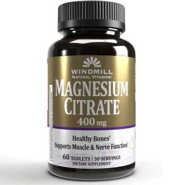 Magnesium Citrate 400 mg 60 Tablets