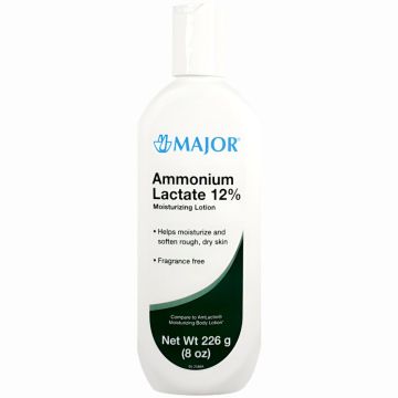 Ammonium Lactate 12% Moisturizing Lotion, 8 oz Bottle by Major