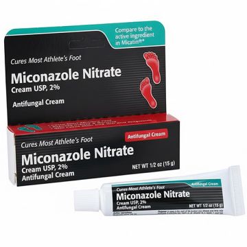 Miconazole Nitrate Cream 2% Antifungal Topical Cream 15 grams