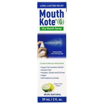 MouthKote Dry Mouth Spray Oral Moisturizer with Yerba Santa