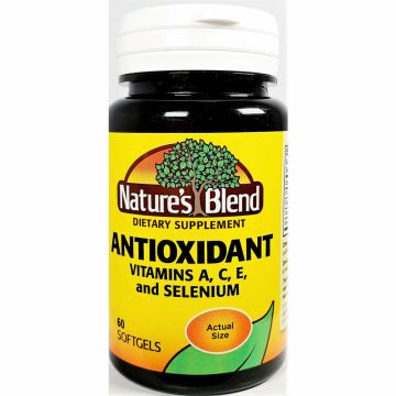 Antioxidant Supplement 60 Softgels by Natures Blend