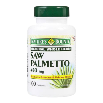 Natures Bounty Saw Palmetto 450mg Capsules, 100 Count