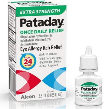 Pataday Extra Strength Once Daily Eye Allergy Itch & Redness Relief Eye Drops 2.5 mL